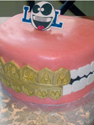 Gold Grillz Cake