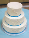 Pearl Piping Wedding Cake