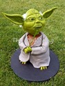 Yoda Birthday Cake