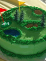 golf cake